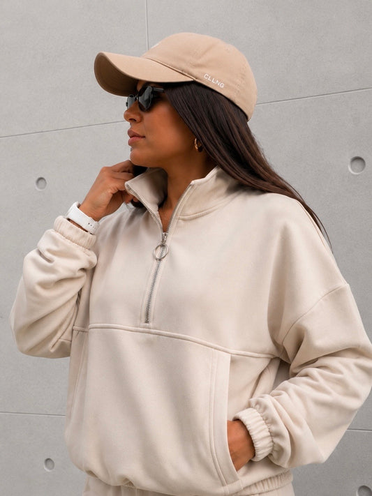 CASACA OVERSIZE ISA BEIGE