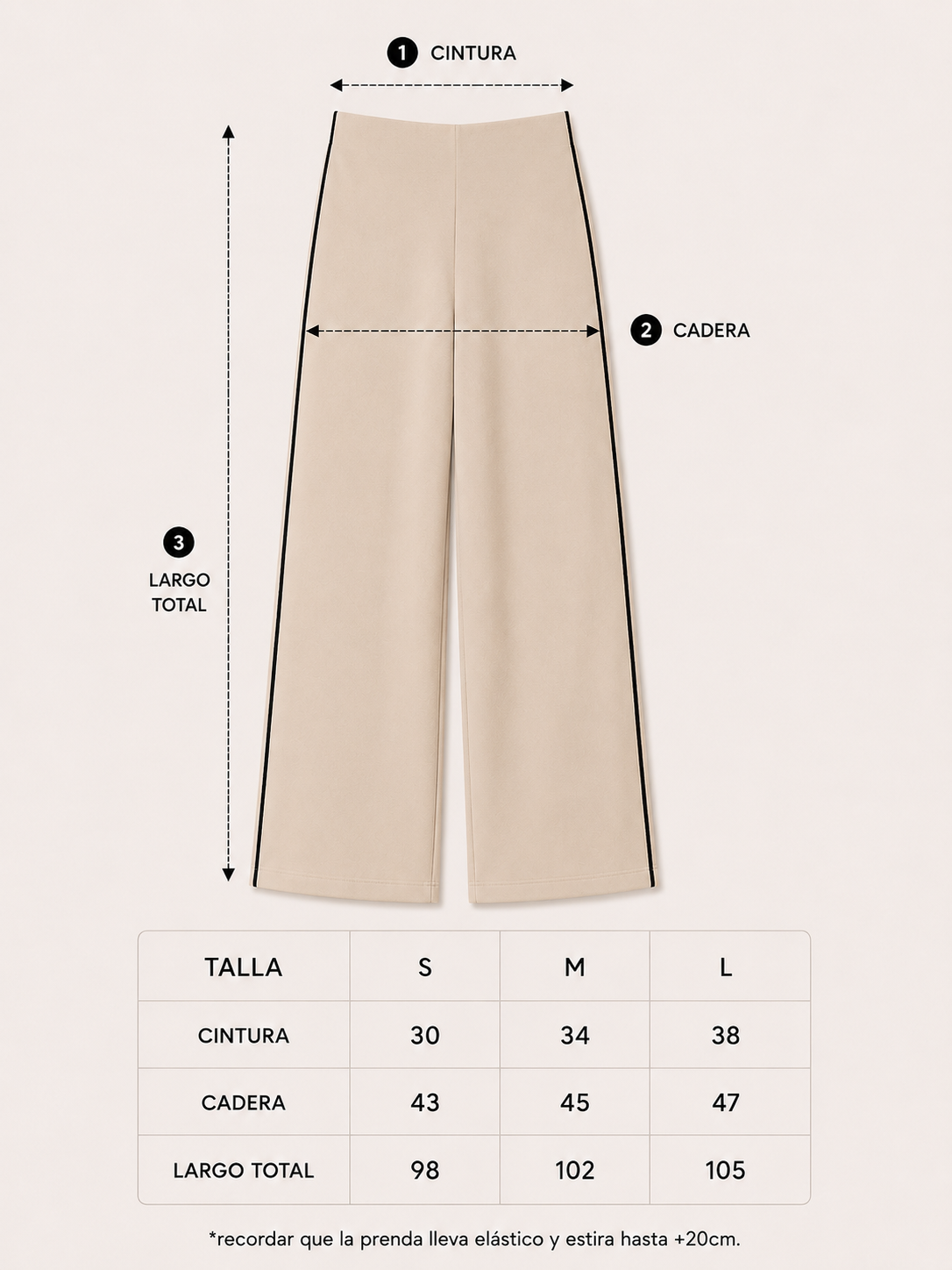 PANTALÓN VIENNA BEIGE